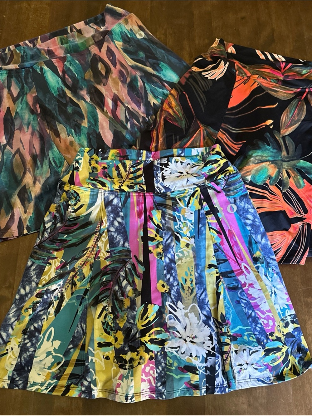 Dona Jo Skirt Skort Bundle (3) Size 1 Golf Pickleball Tennis Preppy Summer